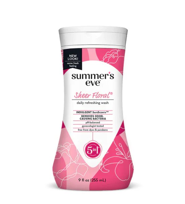 SUMMER'S EVE SHEER FLORAL 5IN1 266ML