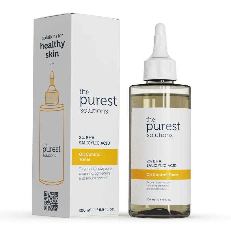 THE PUREST SOLUTIONS OIL CONTROL TONER 2% BHA SALICYLIC ACID