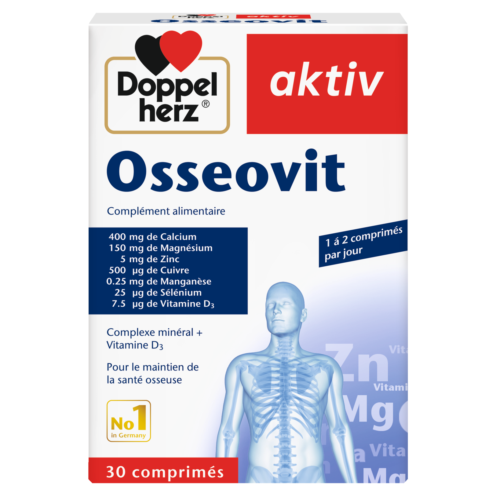 DOPPEL HERZ AKTIV OSSEOVIT B30 COMP