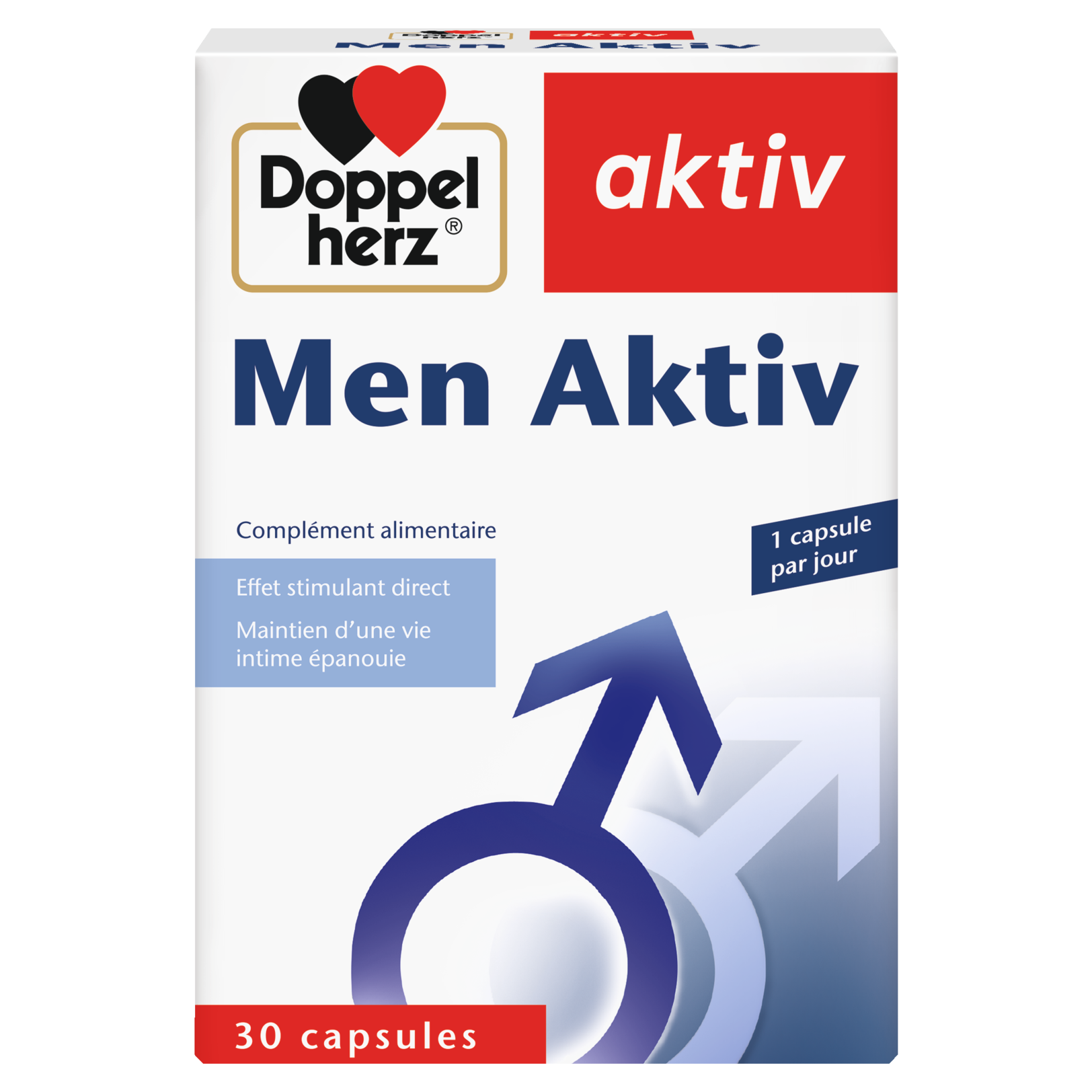 DOPPEL HERZ AKTIV MEN B30 GELULES