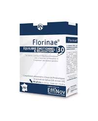 EFFINOV FLORINAE EQUILIBRE EMOTIONNEL ET RELAXATION 30 GELULES