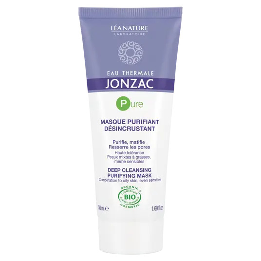 LEA NATURE EAU THERMALE JONZAC PURE MASQUE PURIFIANT DESINCRUSTANT 50 ML