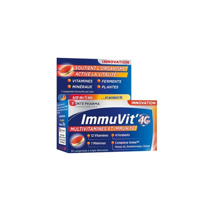 FORTE PHARMA IMMUVIT 4G 30 COMPRIMES