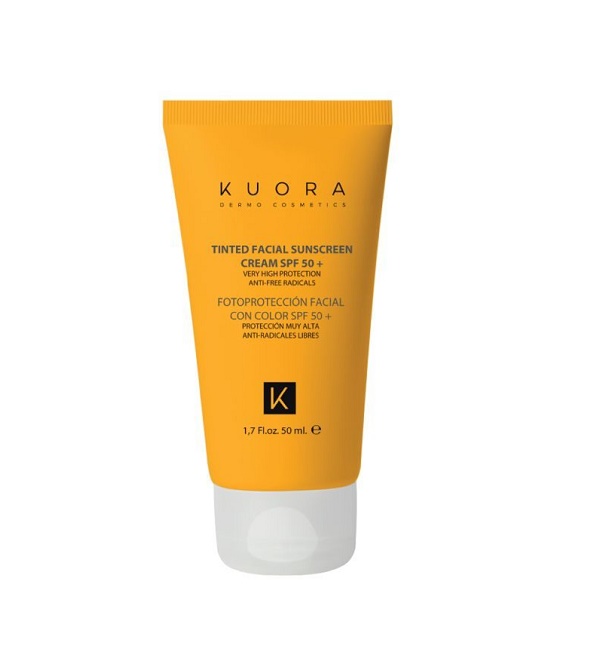 KUORA ECRAN SOLAIRE TEINTE SPF50+ 50ML
