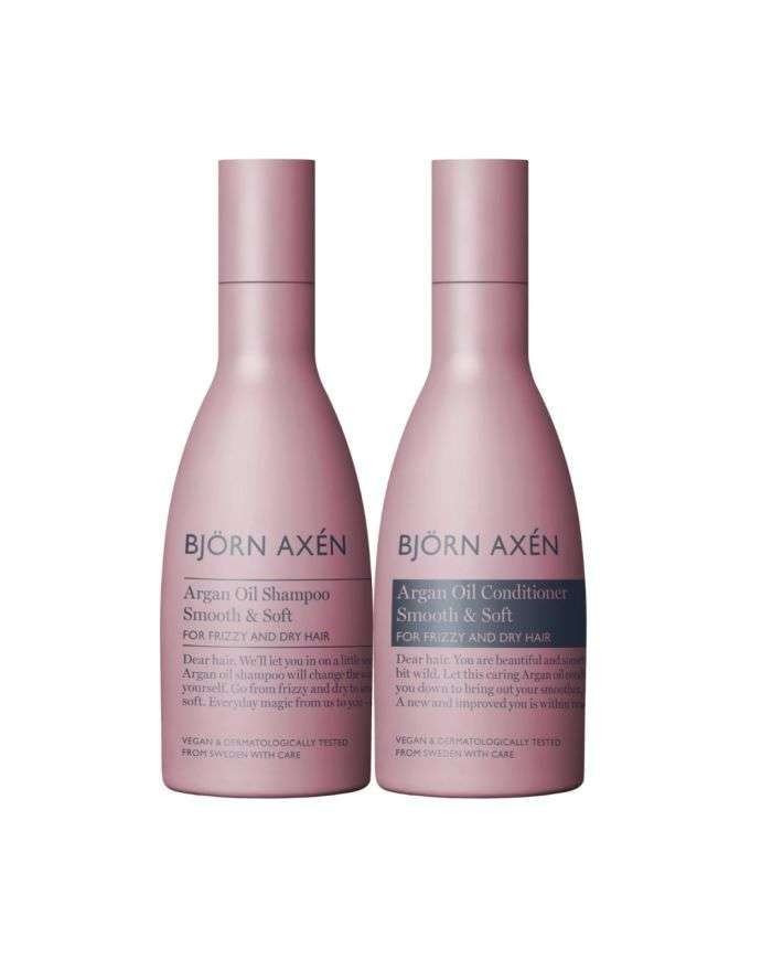 BJORN AXEN PACK ARGAN SHAMPOOING + CONDITIONER
