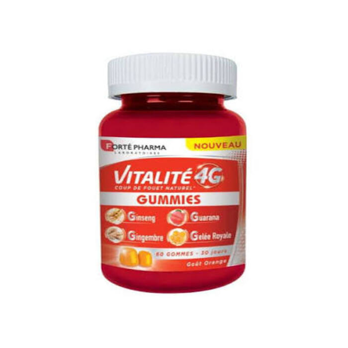 FORTE PHARMA VITALITE 4G GUMMIES GOUT ORANGE 60 GOMMES