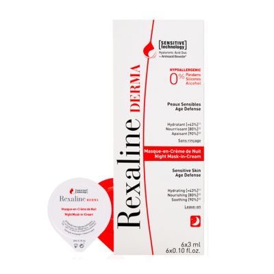 REXALINE DERMA MASQUE EN CREME DE NUIT B6 3ML